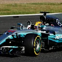 Race winner Lewis Hamilton (GBR) Mercedes-Benz F1 W08 Hybrid celebrates at Formula One World Championship, Rd16, Japanese Grand Prix, Race, Suzuka, Japan, Sunday 8 October 2017. © Glenn Dunbar/LAT/Sutton Images