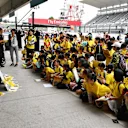 Renault Sport F1 Team fans at Formula One World Championship, Rd16, Japanese Grand Prix, Preparations, Suzuka, Japan, Thursday 5 October 2017. © Mark Sutton/Sutton Images