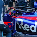 Scuderia Toro Rosso STR12 with halo at Formula One World Championship, Rd16, Japanese Grand Prix, Preparations, Suzuka, Japan, Thursday 5 October 2017. © Kym Illman/Sutton Images