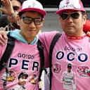Sergio Perez (MEX) Force India fans at Formula One World Championship, Rd16, Japanese Grand Prix, Preparations, Suzuka, Japan, Thursday 5 October 2017. © Mark Sutton/Sutton Images