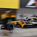 Renault Sport F1 Team pit stop practice at Formula One World Championship, Rd16, Japanese Grand Prix, Preparations, Suzuka, Japan, Thursday 5 October 2017. © Mark Sutton/Sutton Images