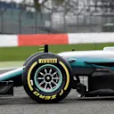 The new Mercedes-Benz F1 W08 Hybrid at Mercedes-Benz F1 W08 Hybrid Launch, Silverstone, England, 23 February 2017. © Sutton Images