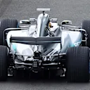 Lewis Hamilton (GBR) Mercedes-Benz F1 W08 Hybrid at Mercedes-Benz F1 W08 Hybrid First Run, Silverstone, England, 23 February 2017. © Sutton Images