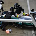 Lewis Hamilton (GBR) Mercedes-Benz F1 W08 Hybrid at Mercedes-Benz F1 W08 Hybrid First Run, Silverstone, England, 23 February 2017. © Sutton Images