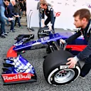 The new Scuderia Toro Rosso STR12 nose and front wing at Scuderia Toro Rosso STR12 Launch, Barcelona, Spain, 26 February 2017. © Sutton Images