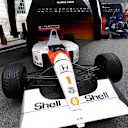 McLaren MP4/6 at F1 London Live, Trafalgar Square, London, England, Wednesday 12 July