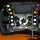 Renault Sport F1 Team RS17 Steering wheel detail at Formula One World Championship, Rd15, Malaysian Grand Prix, Practice, Sepang, Malaysia, Friday 29 September 2017. © Kym Illman/Sutton Images