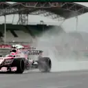 Esteban Ocon (FRA) Force India VJM10 at Formula One World Championship, Rd15, Malaysian Grand Prix, Practice, Sepang, Malaysia, Friday 29 September 2017. © Manuel Goria/Sutton Images