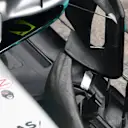 Mercedes-Benz F1 W08 Hybrid sidepod and barge board detail at Formula One World Championship, Rd15, Malaysian Grand Prix, Practice, Sepang, Malaysia, Friday 29 September 2017. © Mark Sutton/Sutton Images