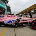 Esteban Ocon (FRA) Force India VJM10 at Formula One World Championship, Rd15, Malaysian Grand Prix, Practice, Sepang, Malaysia, Friday 29 September 2017. © Kym Illman/Sutton Images