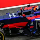 Carlos Sainz jr (ESP) Scuderia Toro Rosso STR12 at Formula One World Championship, Rd15, Malaysian Grand Prix, Practice, Sepang, Malaysia, Friday 29 September 2017. © Manuel Goria/Sutton Images