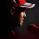Sebastian Vettel (GER) Ferrari talks with the media after Q1 at Formula One World Championship, Rd15, Malaysian Grand Prix, Qualifying, Sepang, Malaysia, Saturday 30 September 2017. © Manuel Goria/Sutton Images