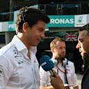Toto Wolff (AUT) Mercedes AMG F1 Director of Motorsport at Formula One World Championship, Rd15, Malaysian Grand Prix, Qualifying, Sepang, Malaysia, Saturday 30 September 2017. © Mark Sutton/Sutton Images