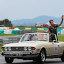 Romain Grosjean (FRA) Haas F1 on the drivers parade at Formula One World Championship, Rd15, Malaysian Grand Prix, Race, Sepang, Malaysia, Sunday 1 October 2017. © Kym Illman/Sutton Images