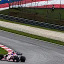 Sergio Perez (MEX) Force India VJM10 at Formula One World Championship, Rd15, Malaysian Grand Prix, Race, Sepang, Malaysia, Sunday 1 October 2017. © Manuel Goria/Sutton Images