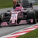 Esteban Ocon (FRA) Force India VJM10 at Formula One World Championship, Rd15, Malaysian Grand Prix, Race, Sepang, Malaysia, Sunday 1 October 2017. © Manuel Goria/Sutton Images
