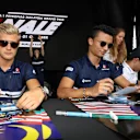 From Sunday... Marcus Ericsson (SWE) Sauber and Pascal Wehrlein (GER) Sauber sign autographs for the fans at Formula One World Championship, Rd15, Malaysian Grand Prix, Race, Sepang, Malaysia, Sunday 1 Octoberr 2017. © Kym Illman/Sutton Images