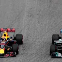 Max Verstappen (NED) Red Bull Racing RB13 overtakes Lewis Hamilton (GBR) Mercedes-Benz F1 W08 Hybrid at Formula One World Championship, Rd15, Malaysian Grand Prix, Race, Sepang, Malaysia, Sunday 1 Octoberr 2017. © Steven Tee/LAT/Sutton Images