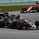 Kevin Magnussen (DEN) Haas VF-17 at Formula One World Championship, Rd15, Malaysian Grand Prix, Race, Sepang, Malaysia, Sunday 1 October 2017. © Mark Sutton/Sutton Images