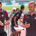 Kevin Magnussen (DEN) Haas F1 walks the track at Formula One World Championship, Rd15, Malaysian Grand Prix, Preparations, Sepang, Malaysia, Thursday 28 September 2017. © Manuel Goria/Sutton Images