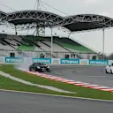 Lewis Hamilton (GBR) Mercedes AMG F1 in a Mercedes AMG GTS at Formula One World Championship, Rd15, Malaysian Grand Prix, Preparations, Sepang, Malaysia, Thursday 28 September 2017. © Francois Tremblay/Sutton Images