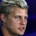 Marcus Ericsson (SWE) Sauber in the Press Conference at Formula One World Championship, Rd15, Malaysian Grand Prix, Preparations, Sepang, Malaysia, Thursday 28 September 2017. © Kym Illman/Sutton Images