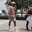 Lewis Hamilton (GBR) Mercedes AMG F1 at Formula One World Championship, Rd15, Malaysian Grand Prix, Preparations, Sepang, Malaysia, Thursday 28 September 2017. © Mark Sutton/Sutton Images