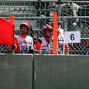 Marshal waves the Red Flag at Formula One World Championship, Rd18, Mexican Grand Prix, Practice, Circuit Hermanos Rodriguez, Mexico City, Mexico, Friday 27 October 2017. © Mirko Stange/Sutton Images