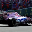 Sergio Perez (MEX) Force India VJM10 at Formula One World Championship, Rd18, Mexican Grand Prix, Practice, Circuit Hermanos Rodriguez, Mexico City, Mexico, Friday 27 October 2017. © Kym Illman/Sutton Images