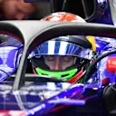 Brendon Hartley (NZL) Scuderia Toro Rosso STR12 with halo at Formula One World Championship, Rd18, Mexican Grand Prix, Practice, Circuit Hermanos Rodriguez, Mexico City, Mexico, Friday 27 October 2017. © Mark Sutton/Sutton Images