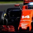Fernando Alonso (ESP) McLaren MCL32 at Formula One World Championship, Rd18, Mexican Grand Prix, Practice, Circuit Hermanos Rodriguez, Mexico City, Mexico, Friday 27 October 2017. © Sam Bloxham/LAT/Sutton Images