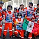 Marshals at Formula One World Championship, Rd18, Mexican Grand Prix, Qualifying, Circuit Hermanos Rodriguez, Mexico City, Mexico, Saturday 28 October 2017. © Manuel Goria/Sutton Images
