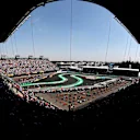 Stoffel Vandoorne (BEL) McLaren MCL32 passes the fans in the grandstand at Formula One World Championship, Rd18, Mexican Grand Prix, Qualifying, Circuit Hermanos Rodriguez, Mexico City, Mexico, Saturday 28 October 2017. © Manuel Goria/Sutton Images