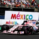 Esteban Ocon (FRA) Force India VJM10 waves to the fans at Formula One World Championship, Rd18, Mexican Grand Prix, Qualifying, Circuit Hermanos Rodriguez, Mexico City, Mexico, Saturday 28 October 2017. © Manuel Goria/Sutton Images