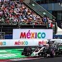 Romain Grosjean (FRA) Haas VF-17 at Formula One World Championship, Rd18, Mexican Grand Prix, Qualifying, Circuit Hermanos Rodriguez, Mexico City, Mexico, Saturday 28 October 2017. © Kym Illman/Sutton Images