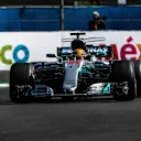 Lewis Hamilton (GBR) Mercedes-Benz F1 W08 Hybrid at Formula One World Championship, Rd18, Mexican Grand Prix, Qualifying, Circuit Hermanos Rodriguez, Mexico City, Mexico, Saturday 28 October 2017. © Manuel Goria/Sutton Images