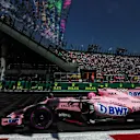 Esteban Ocon (FRA) Force India VJM10 at Formula One World Championship, Rd18, Mexican Grand Prix, Qualifying, Circuit Hermanos Rodriguez, Mexico City, Mexico, Saturday 28 October 2017. © Kym Illman/Sutton Images