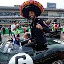 Daniel Ricciardo (AUS) Red Bull Racing on the drivers parade at Formula One World Championship, Rd18, Mexican Grand Prix, Race, Circuit Hermanos Rodriguez, Mexico City, Mexico, Sunday 29 October 2017. © Kym Illman/Sutton Images
