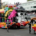 Pre-race entertainment with Day of the Dead characters at Formula One World Championship, Rd18, Mexican Grand Prix, Race, Circuit Hermanos Rodriguez, Mexico City, Mexico, Sunday 29 October 2017. © Kym Illman/Sutton Images