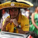 Carlos Sainz (ESP) Scuderia Toro Rosso on the drivers parade at Formula One World Championship, Rd18, Mexican Grand Prix, Race, Circuit Hermanos Rodriguez, Mexico City, Mexico, Sunday 29 October 2017. © Mirko Stange/Sutton Images