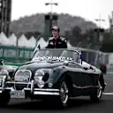 Brendon Hartley (NZL) Scuderia Toro Rosso on the drivers parade at Formula One World Championship, Rd18, Mexican Grand Prix, Race, Circuit Hermanos Rodriguez, Mexico City, Mexico, Sunday 29 October 2017. © Manuel Goria/Sutton Images
