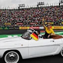 Nico Hulkenberg (GER) Renault Sport F1 Team on the drivers parade at Formula One World Championship, Rd18, Mexican Grand Prix, Race, Circuit Hermanos Rodriguez, Mexico City, Mexico, Sunday 29 October 2017. © Mark Sutton/Sutton Images