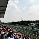 The start of the race at Formula One World Championship, Rd18, Mexican Grand Prix, Race, Circuit Hermanos Rodriguez, Mexico City, Mexico, Sunday 29 October 2017. © James Sutton/Sutton Images