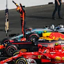 Race winner Max Verstappen (NED) Red Bull Racing RB13 celebrates in parc ferme at Formula One World Championship, Rd18, Mexican Grand Prix, Race, Circuit Hermanos Rodriguez, Mexico City, Mexico, Sunday 29 October 2017. © Kym Illman/Sutton Images