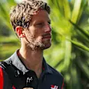 Romain Grosjean (FRA) Haas F1 at Formula One World Championship, Rd18, Mexican Grand Prix, Preparations, Circuit Hermanos Rodriguez, Mexico City, Mexico, Thursday 26 October 2017. © Kym Illman/Sutton Images