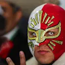 Wrestler at Formula One World Championship, Rd18, Mexican Grand Prix, Preparations, Circuit Hermanos Rodriguez, Mexico City, Mexico, Thursday 26 October 2017. © Kym Illman/Sutton Images
