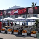 Ferrari team building at Formula One World Championship, Rd18, Mexican Grand Prix, Preparations, Circuit Hermanos Rodriguez, Mexico City, Mexico, Thursday 26 October 2017. © Mark Sutton/Sutton Images