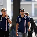 Sergio Perez (MEX) Force India at Formula One World Championship, Rd18, Mexican Grand Prix, Preparations, Circuit Hermanos Rodriguez, Mexico City, Mexico, Thursday 26 October 2017. © Mark Sutton/Sutton Images