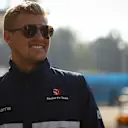 Marcus Ericsson (SWE) Sauber at Formula One World Championship, Rd18, Mexican Grand Prix, Preparations, Circuit Hermanos Rodriguez, Mexico City, Mexico, Thursday 26 October 2017. © Mirko Stange/Sutton Images