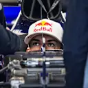 Pierre Gasly (FRA) Scuderia Toro Rosso STR12 at Formula One World Championship, Rd18, Mexican Grand Prix, Preparations, Circuit Hermanos Rodriguez, Mexico City, Mexico, Thursday 26 October 2017. © Manuel Goria/Sutton Images